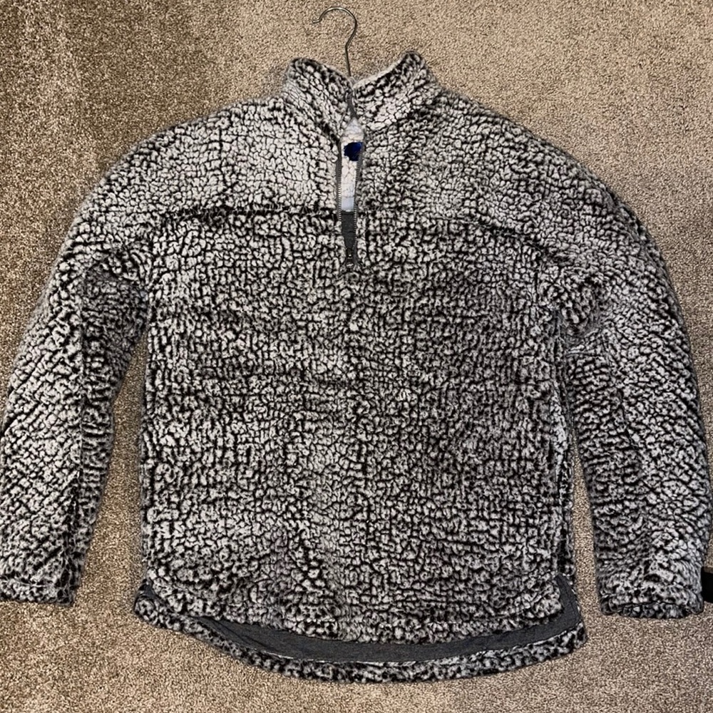 Cozy half zip